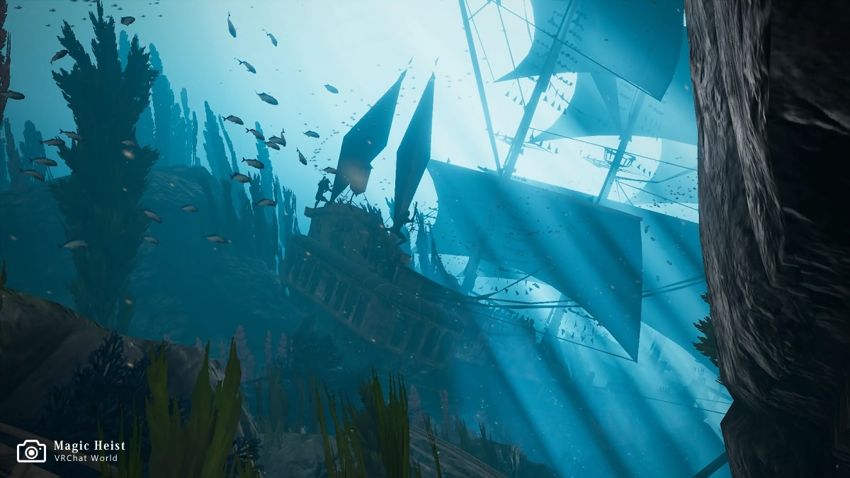 【Magic Heist】沈没船の迫力と美しさ