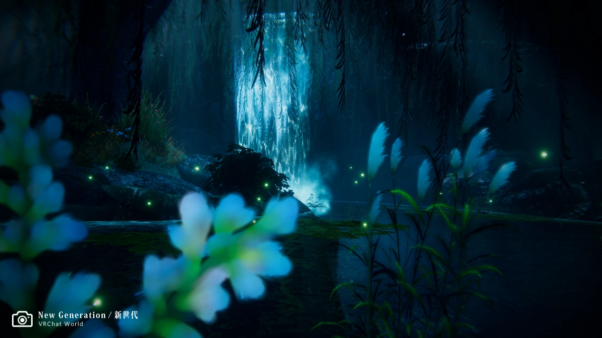 【New Generation ⁄ 新世代】滝が美しいですね。花のテクスチャも細かいです。