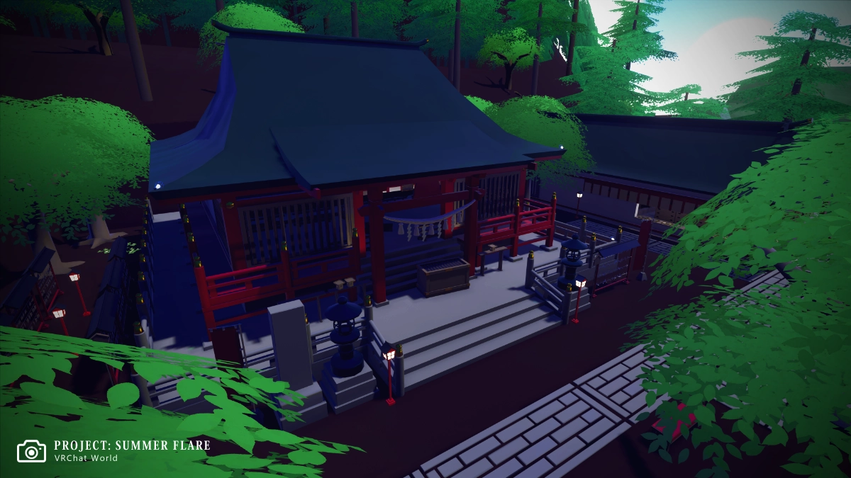 【PROJECT:SUMMER FLARE】トンネルを抜けた先にある神社。ここで、あなたは。