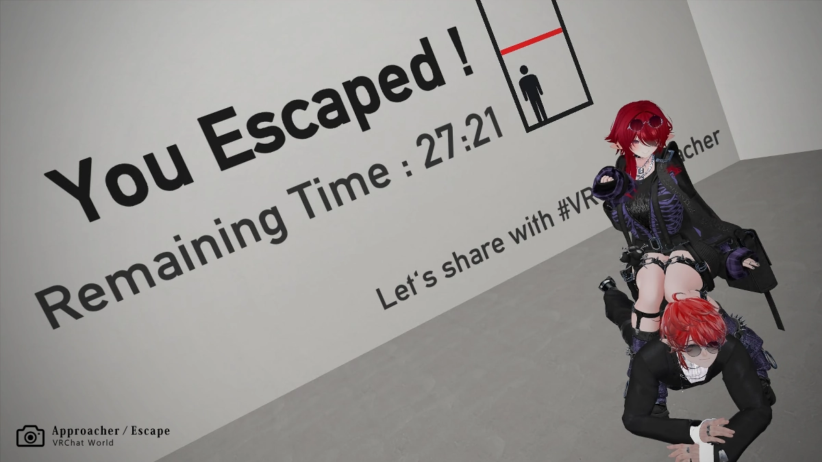 リドル系謎解きVRChatワールド【Approacher ⁄ Escape】攻略