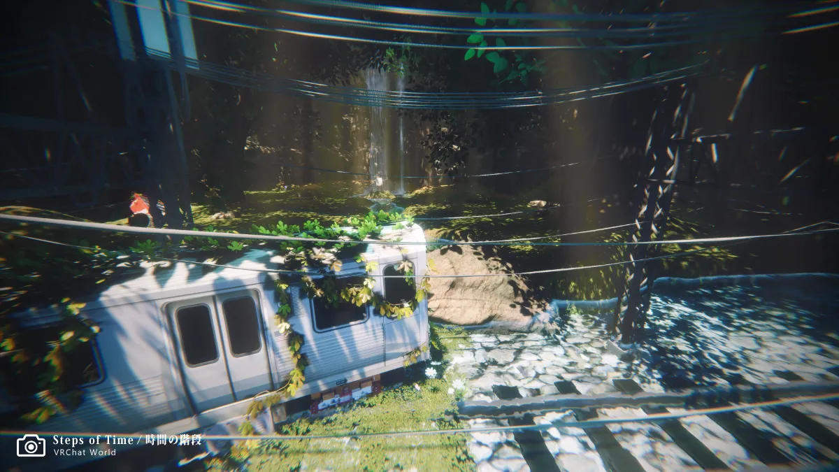 【Steps of Time ⁄ 時間の階段】廃棄された人工物と豊かな自然と融合し、不思議な美しさがあります。