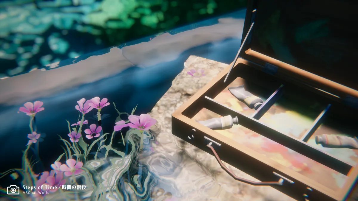 【Steps of Time ⁄ 時間の階段】誰かが訪れてこの景色を残そうとした痕跡。